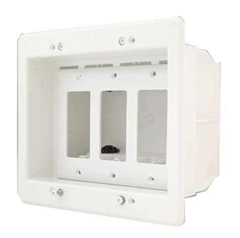 3-gang electrical box cover|3 switch outlet cover.